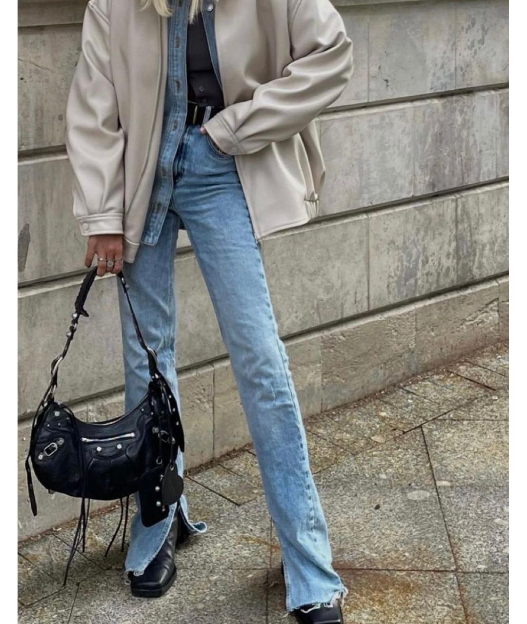 BALENCIAGA Черная кожаная сумка через плечо, фото 7