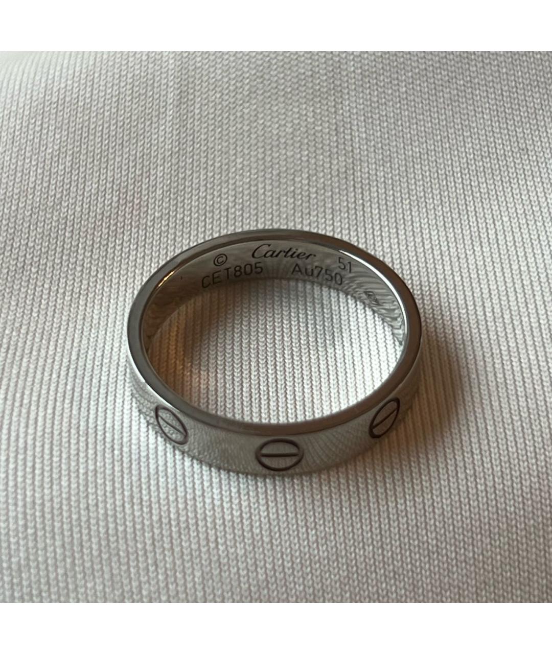 CARTIER Кольцо из белого золота, фото 7
