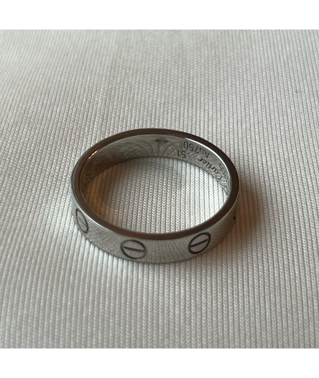 CARTIER Кольцо из белого золота, фото 5