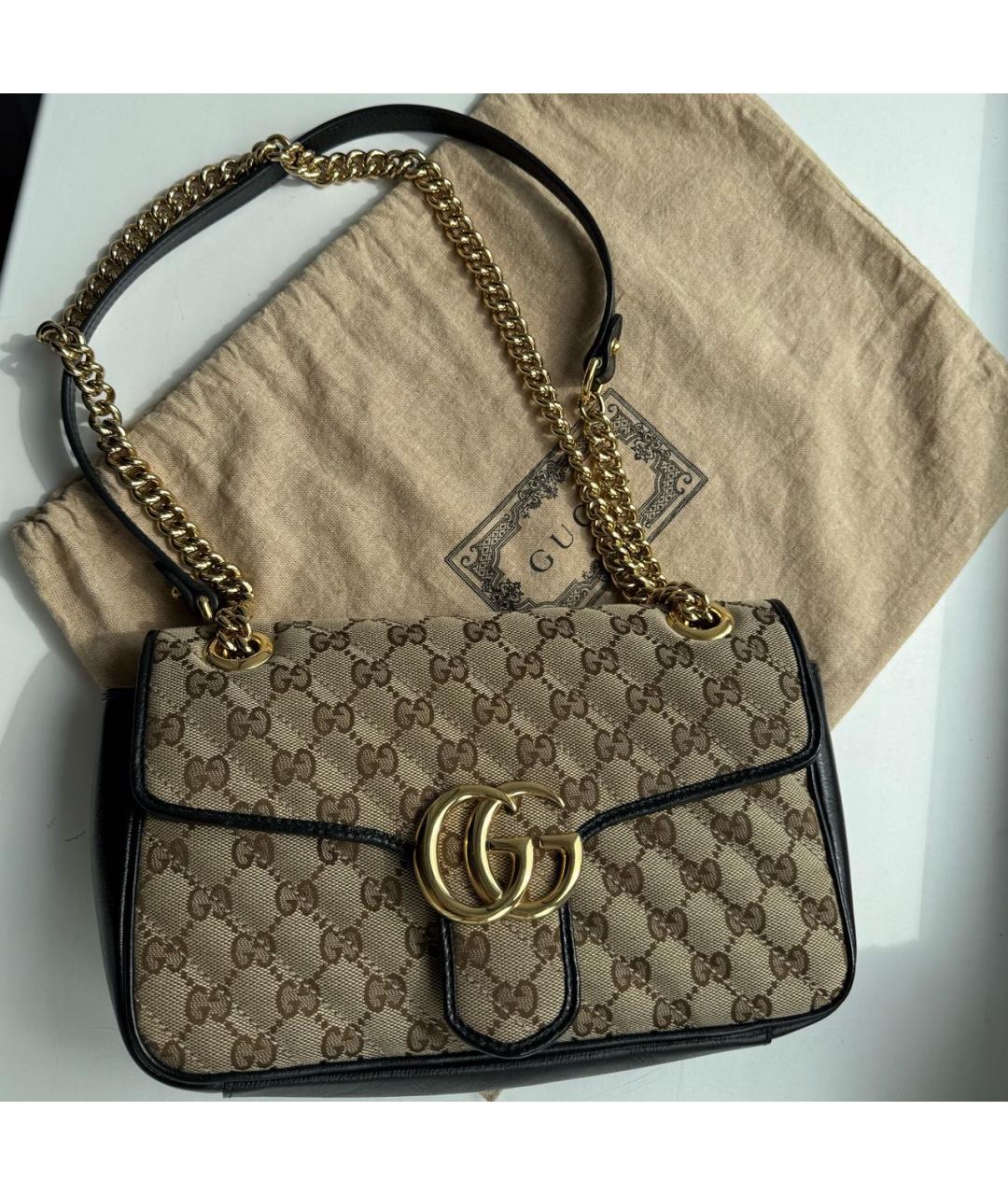 GUCCI Бежевая сумка через плечо, фото 6