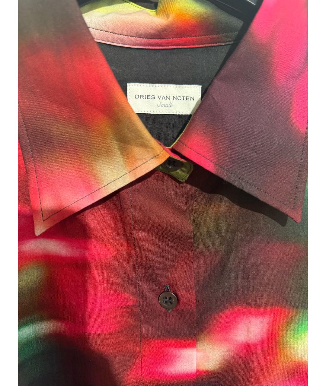 DRIES VAN NOTEN Мульти хлопковое повседневное платье, фото 3