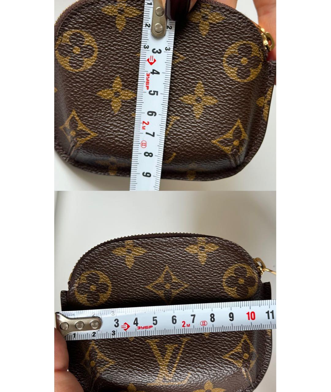 LOUIS VUITTON Коричневая ключница, фото 7