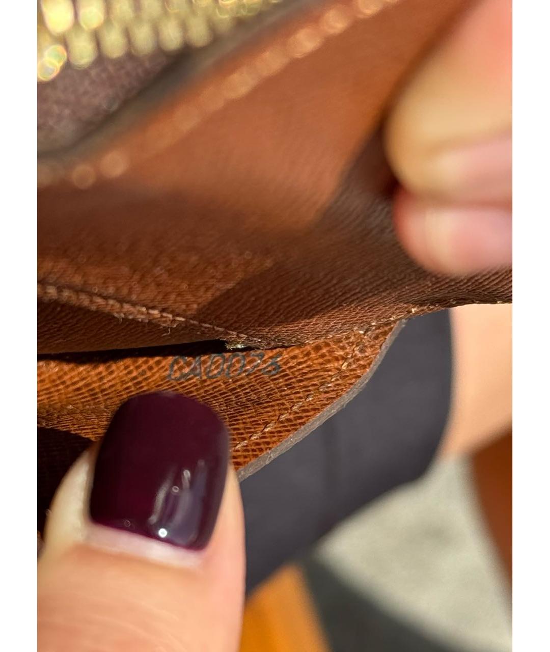 LOUIS VUITTON Коричневая ключница, фото 4