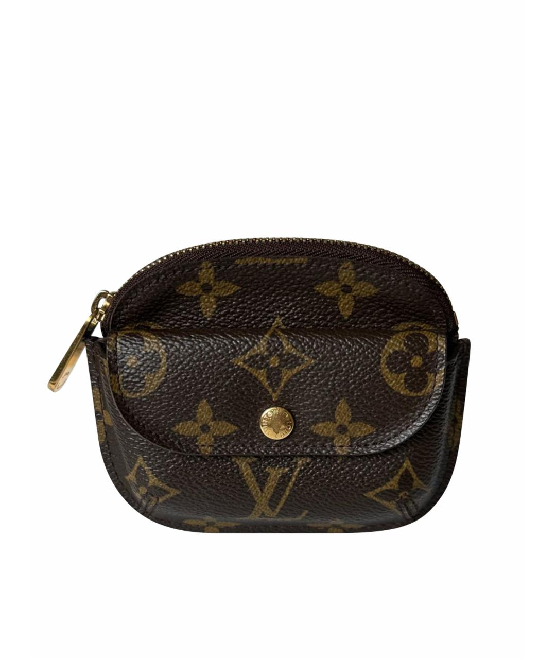 LOUIS VUITTON Коричневая ключница, фото 1
