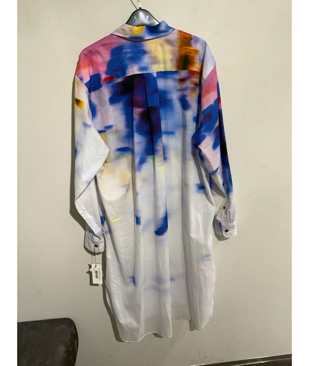 DRIES VAN NOTEN Мульти хлопковое повседневное платье, фото 4