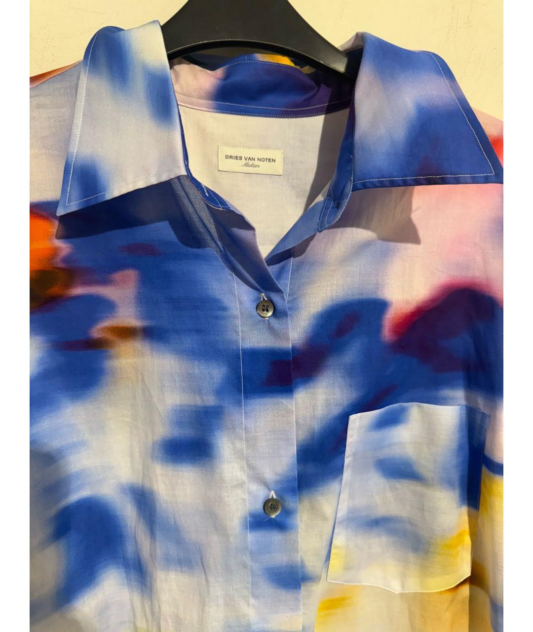 DRIES VAN NOTEN Мульти хлопковое повседневное платье, фото 3