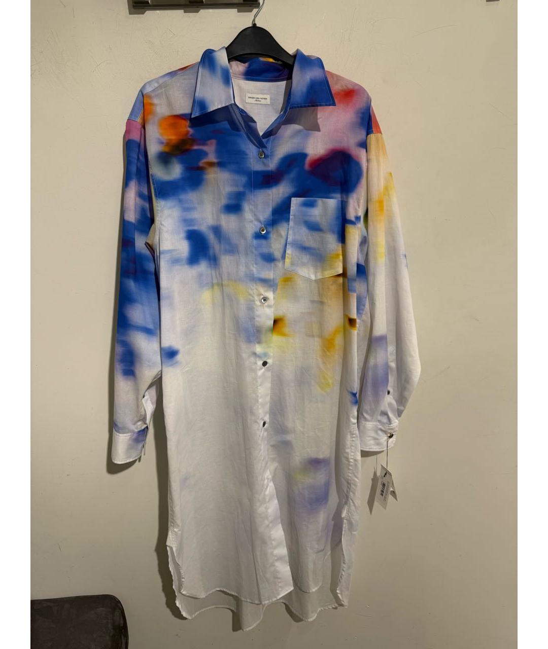 DRIES VAN NOTEN Мульти хлопковое повседневное платье, фото 2