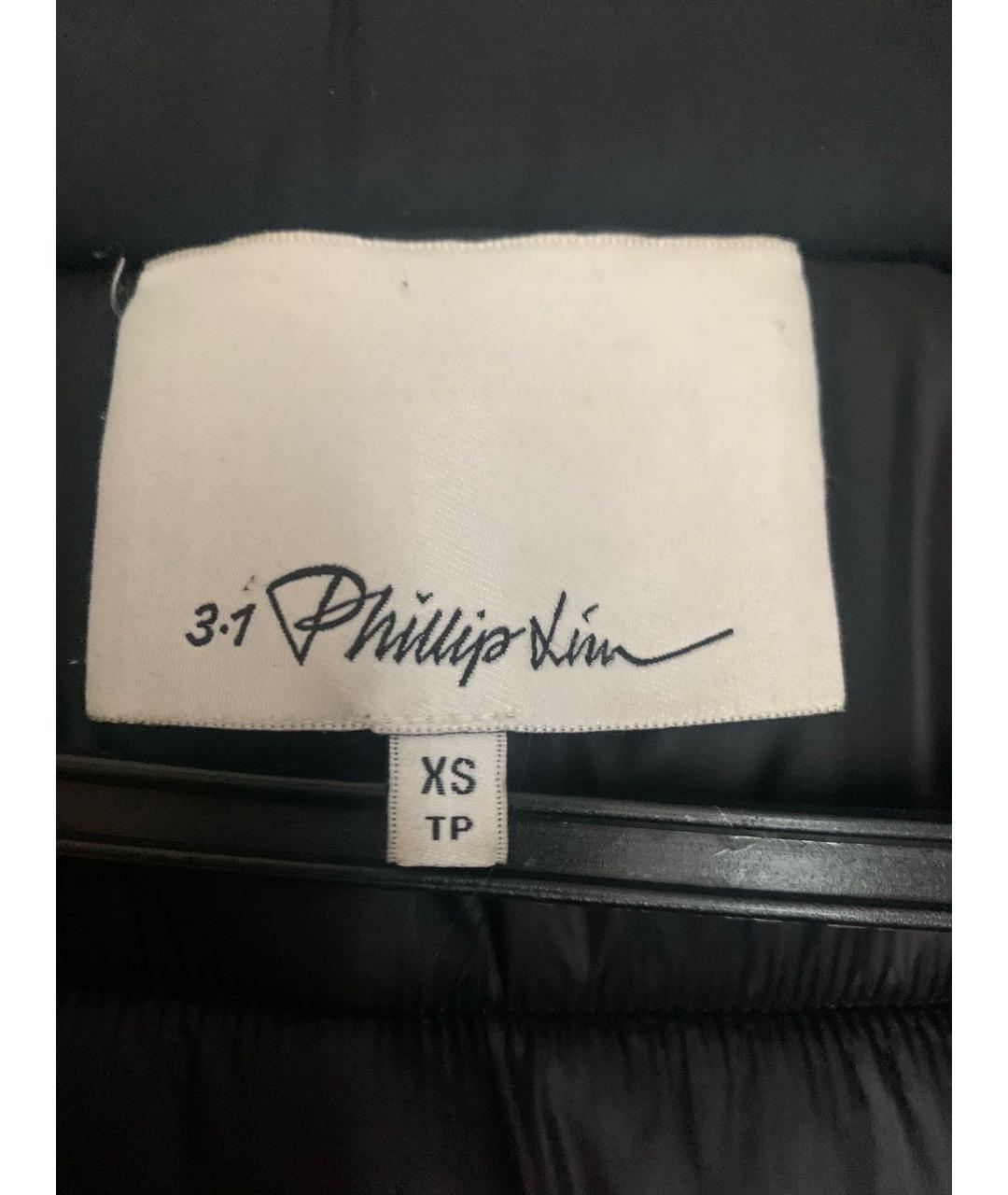 3.1 PHILLIP LIM Черный пуховик, фото 6