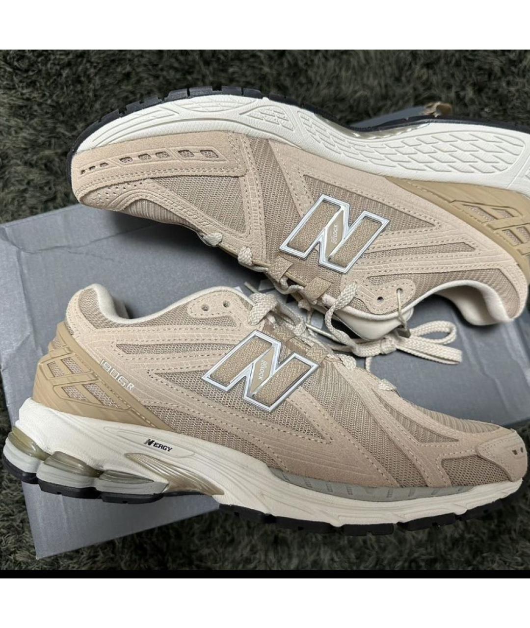 NEW BALANCE Бежевые низкие кроссовки / кеды, фото 3