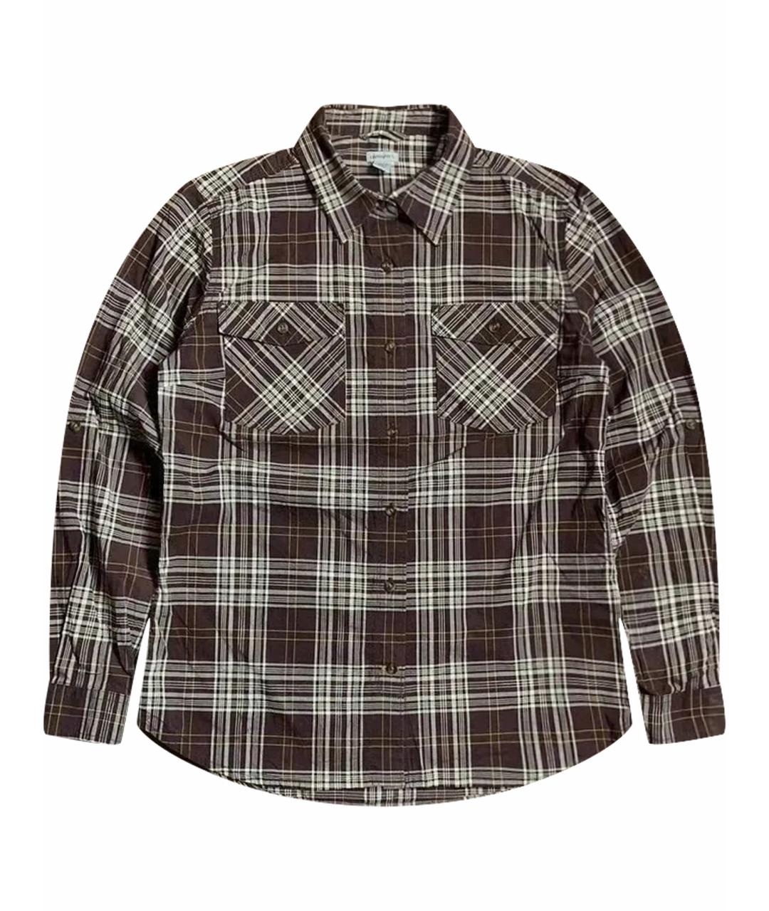 CARHARTT Бордовая хлопковая кэжуал рубашка, фото 1