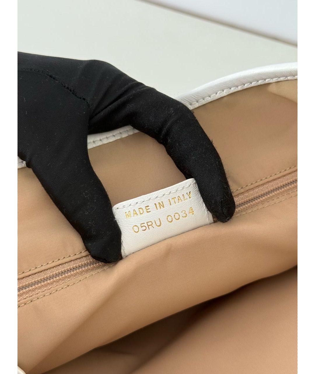CHRISTIAN DIOR Золотая сумка тоут, фото 6