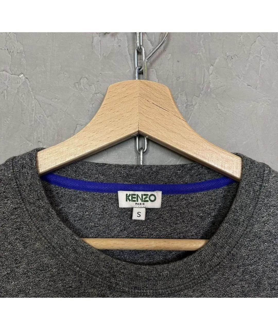 KENZO Серое повседневное платье, фото 5