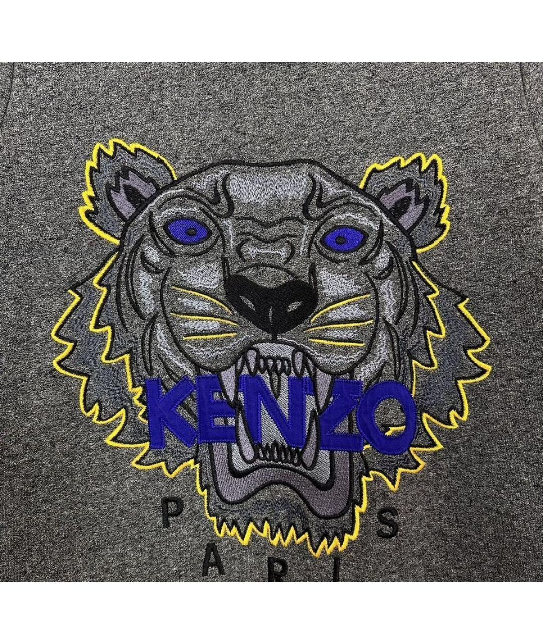 KENZO Серое повседневное платье, фото 3