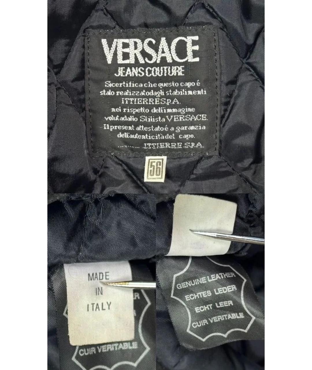 VERSACE JEANS COUTURE Черная кепка/бейсболка, фото 9