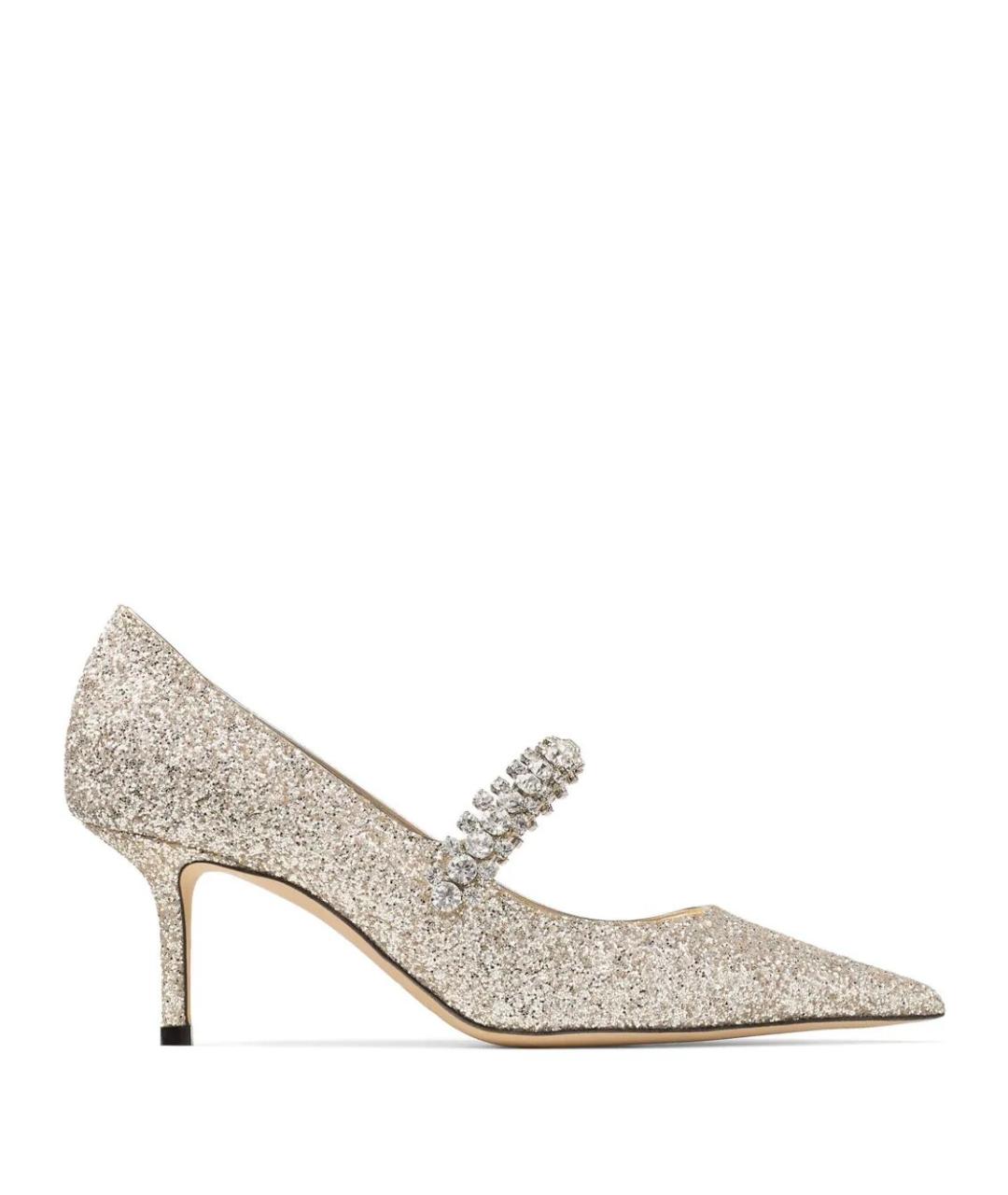 JIMMY CHOO Золотые туфли, фото 1