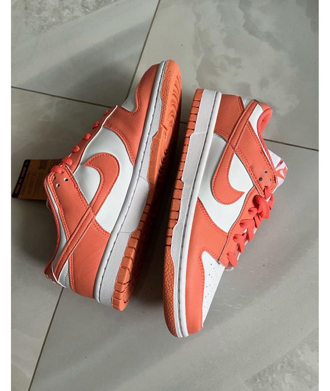 NIKE Коралловые кожаные кроссовки, фото 5