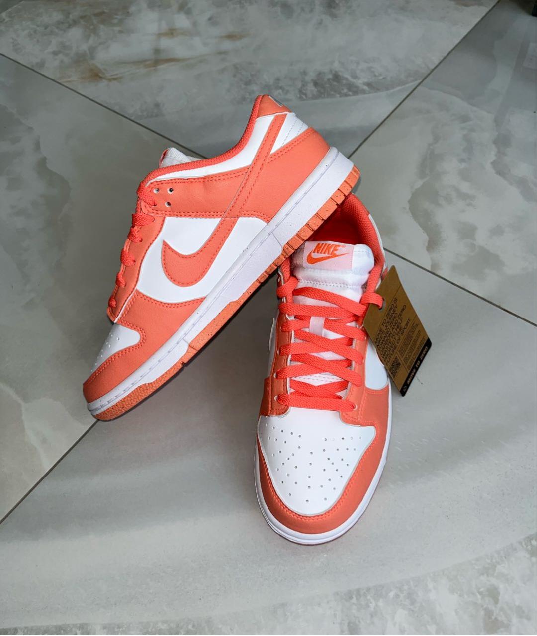 NIKE Коралловые кожаные кроссовки, фото 3