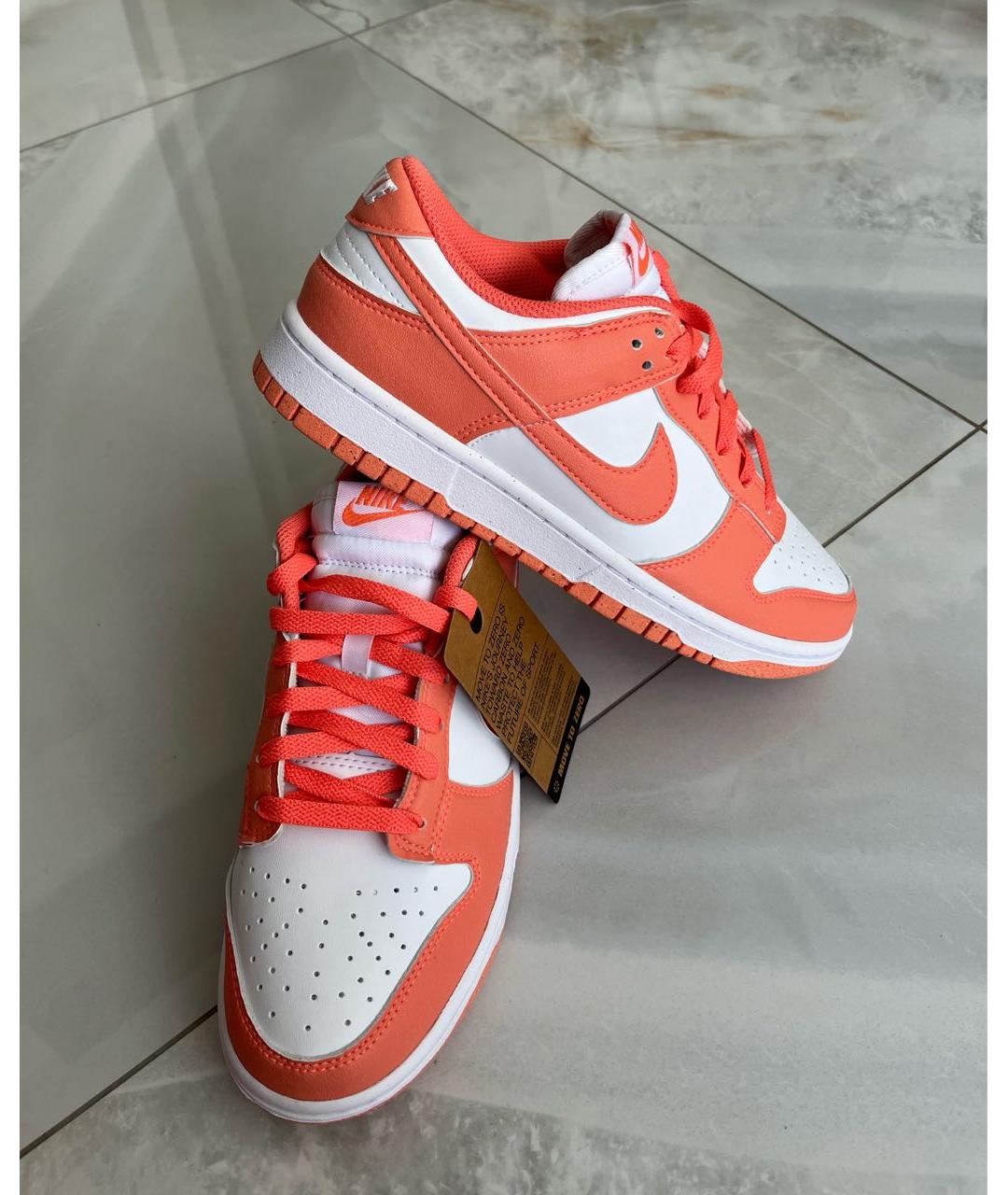 NIKE Коралловые кожаные кроссовки, фото 2