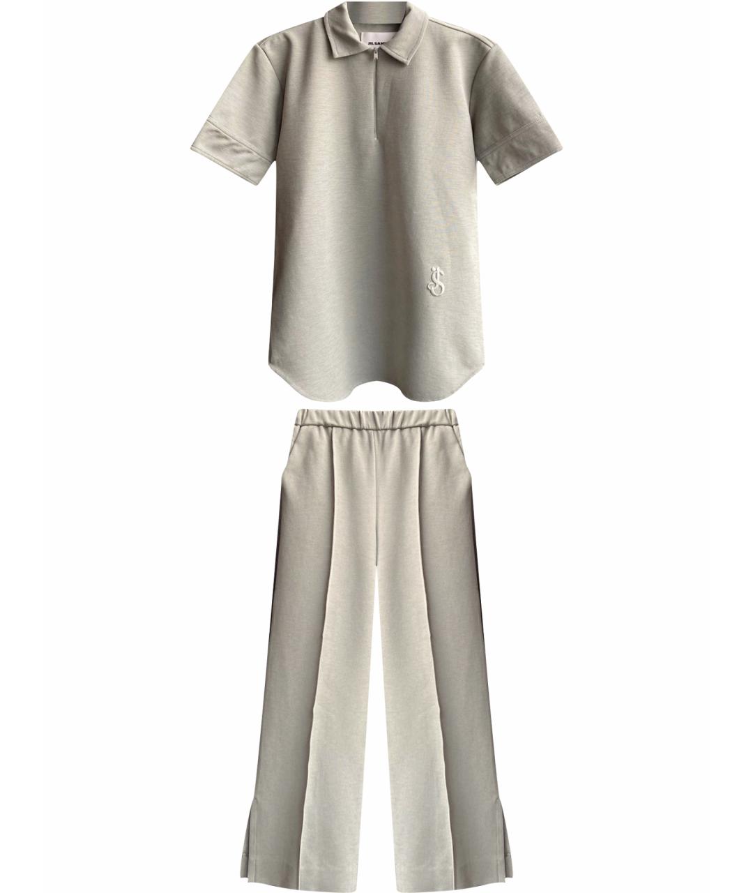 JIL SANDER Хлопковый костюм с брюками, фото 1