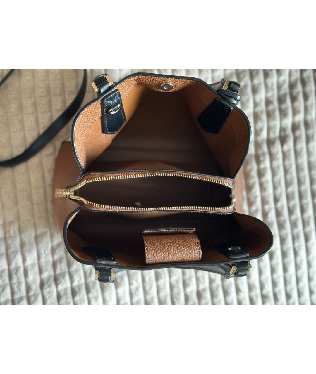 MICHAEL KORS Коричневая сумка тоут, фото 4