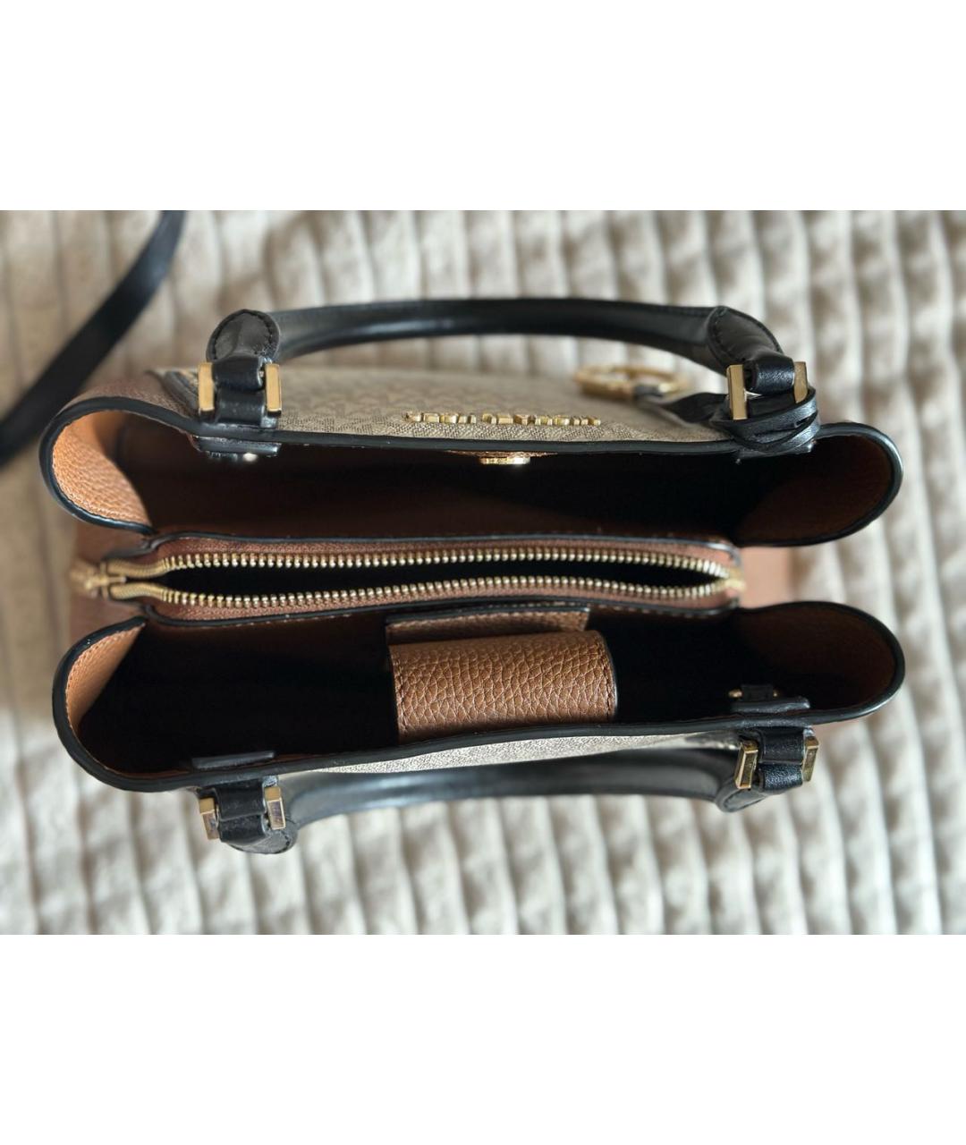 MICHAEL KORS Коричневая сумка тоут, фото 6