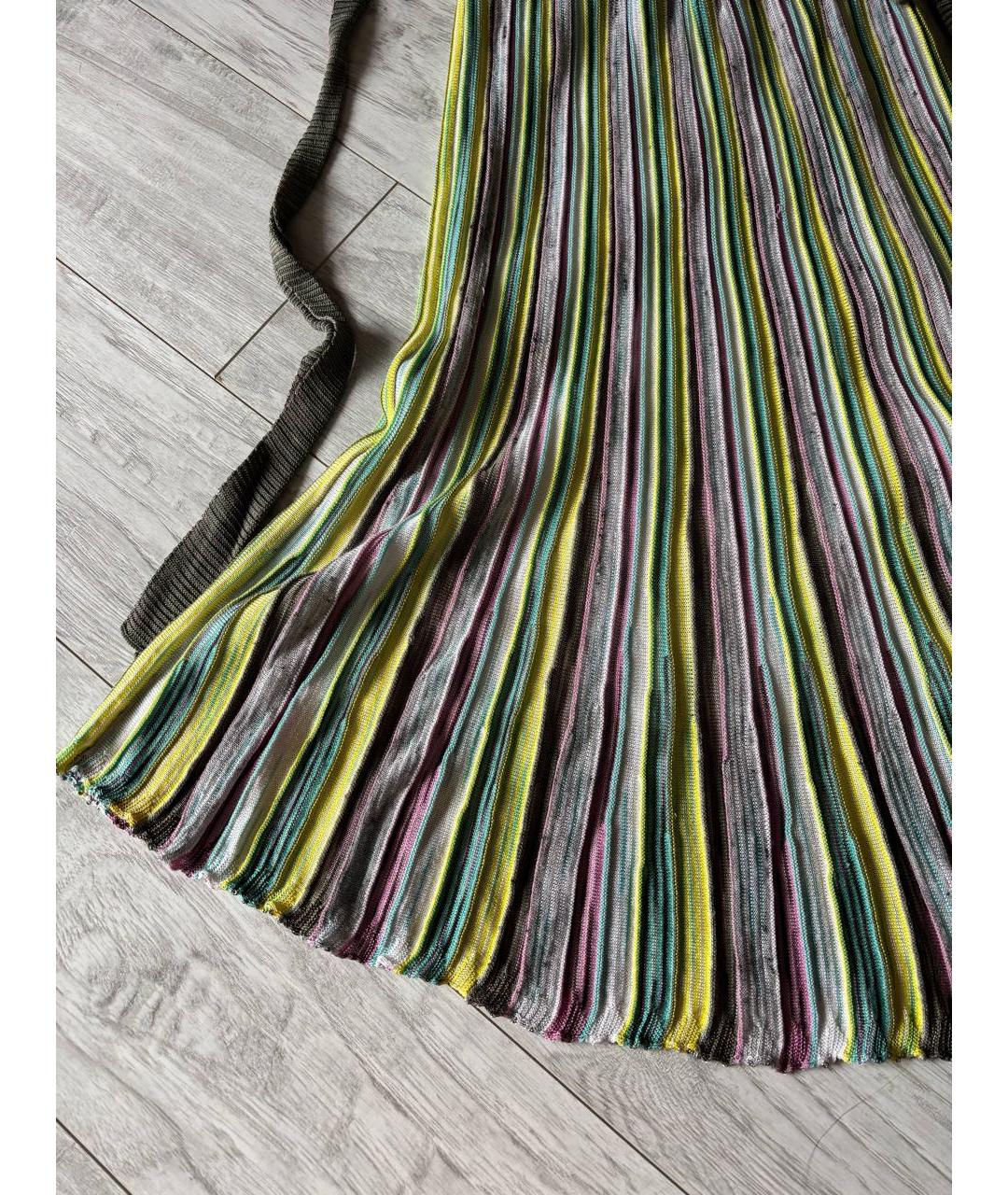 MISSONI Мульти хлопковое повседневное платье, фото 4