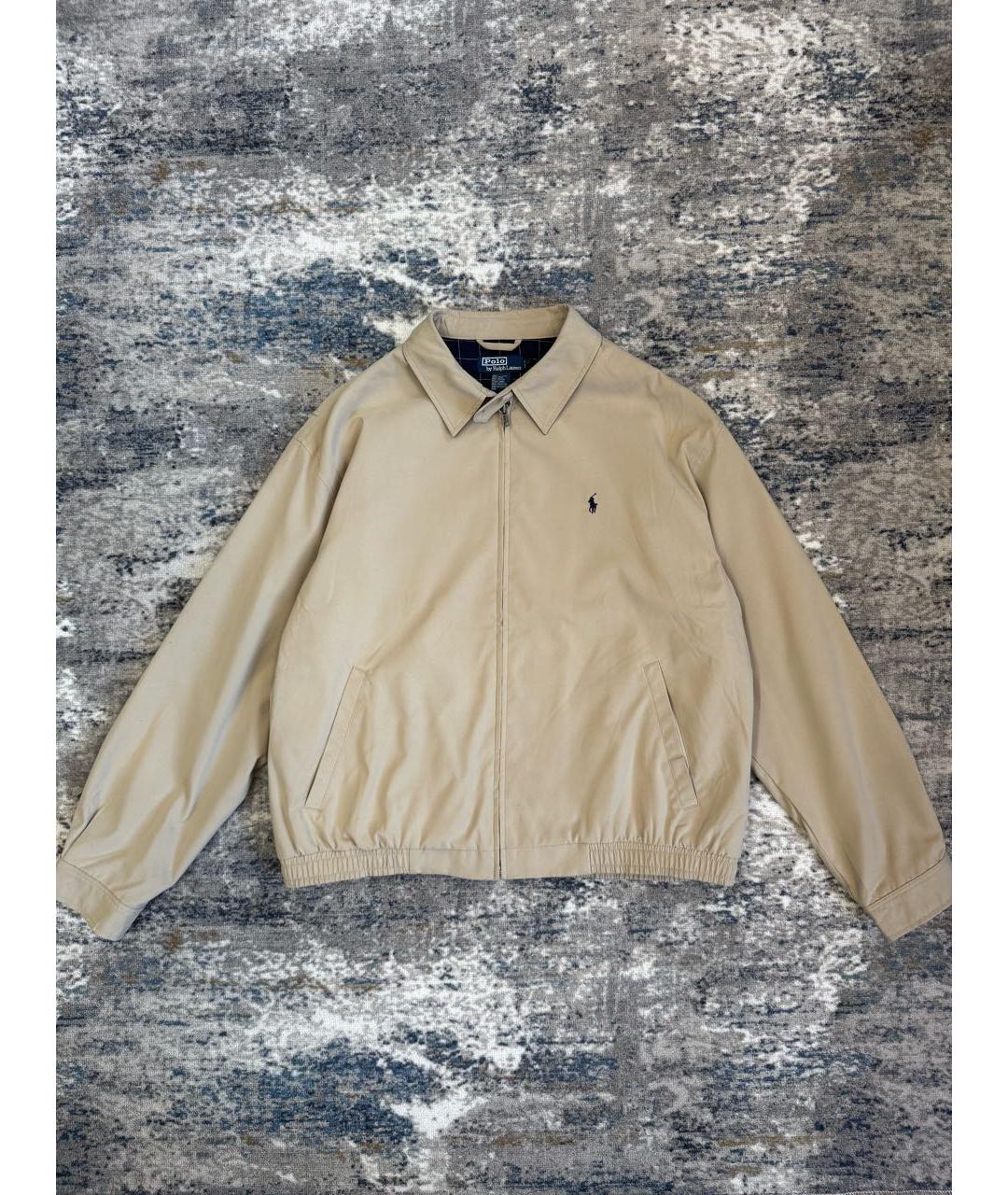POLO RALPH LAUREN Бежевая хлопковая куртка, фото 10