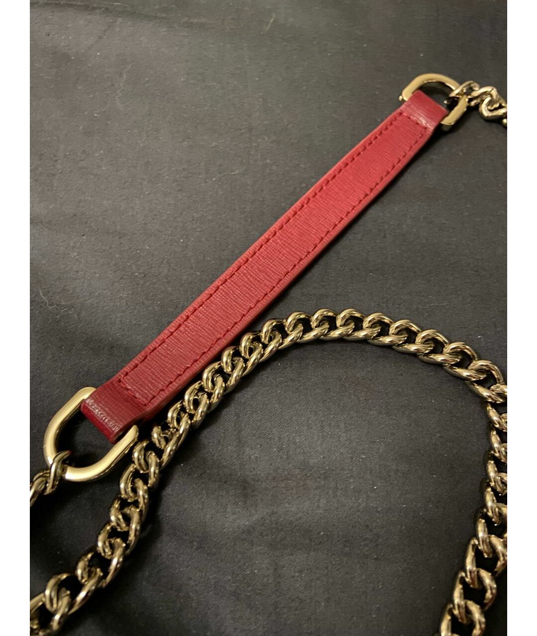 FURLA Красная кожаная сумка тоут, фото 7