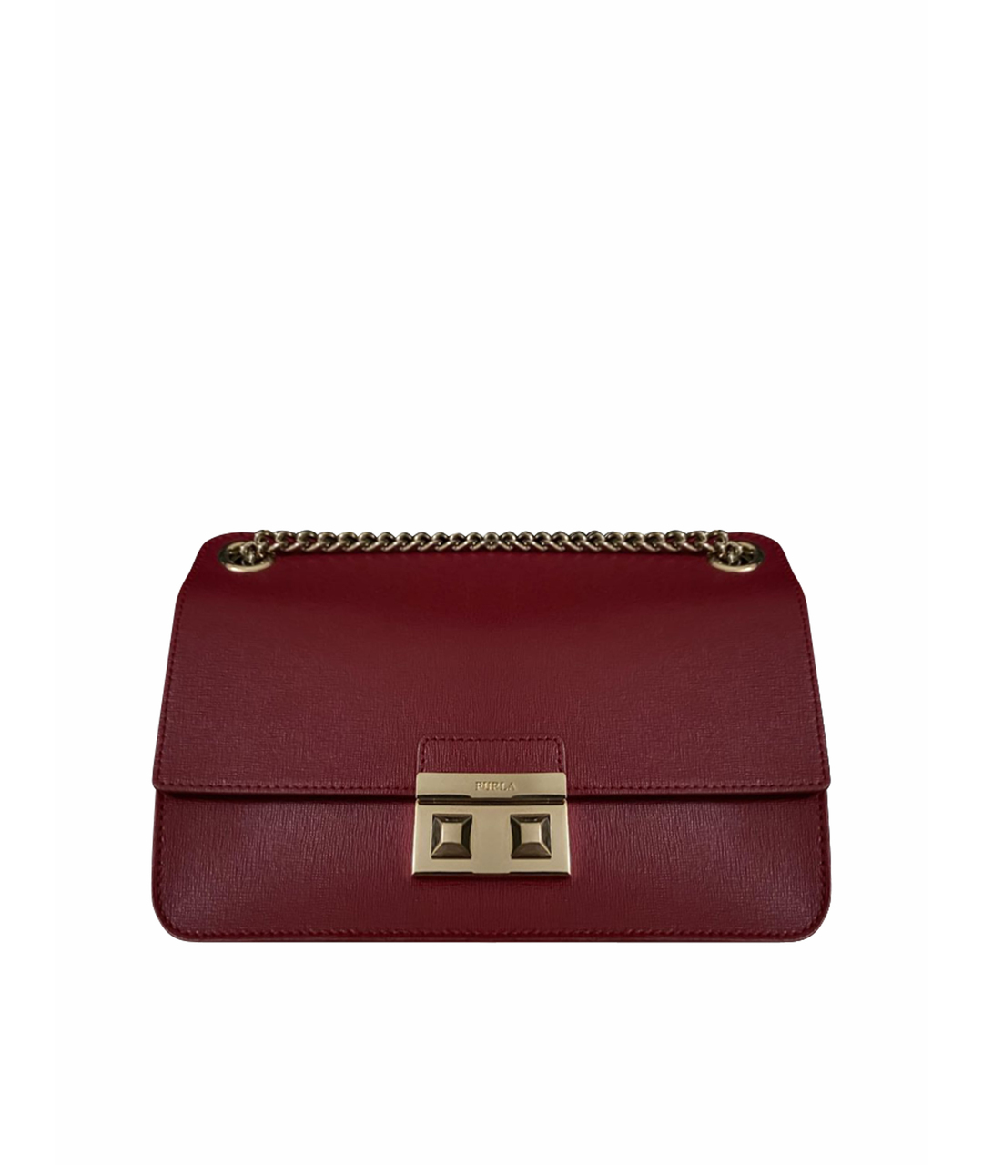FURLA Красная кожаная сумка тоут, фото 1