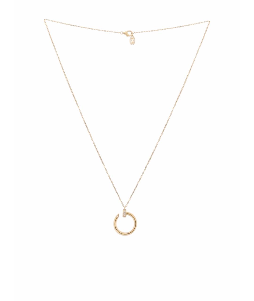 CARTIER Золотая подвеска из желтого золота, фото 1