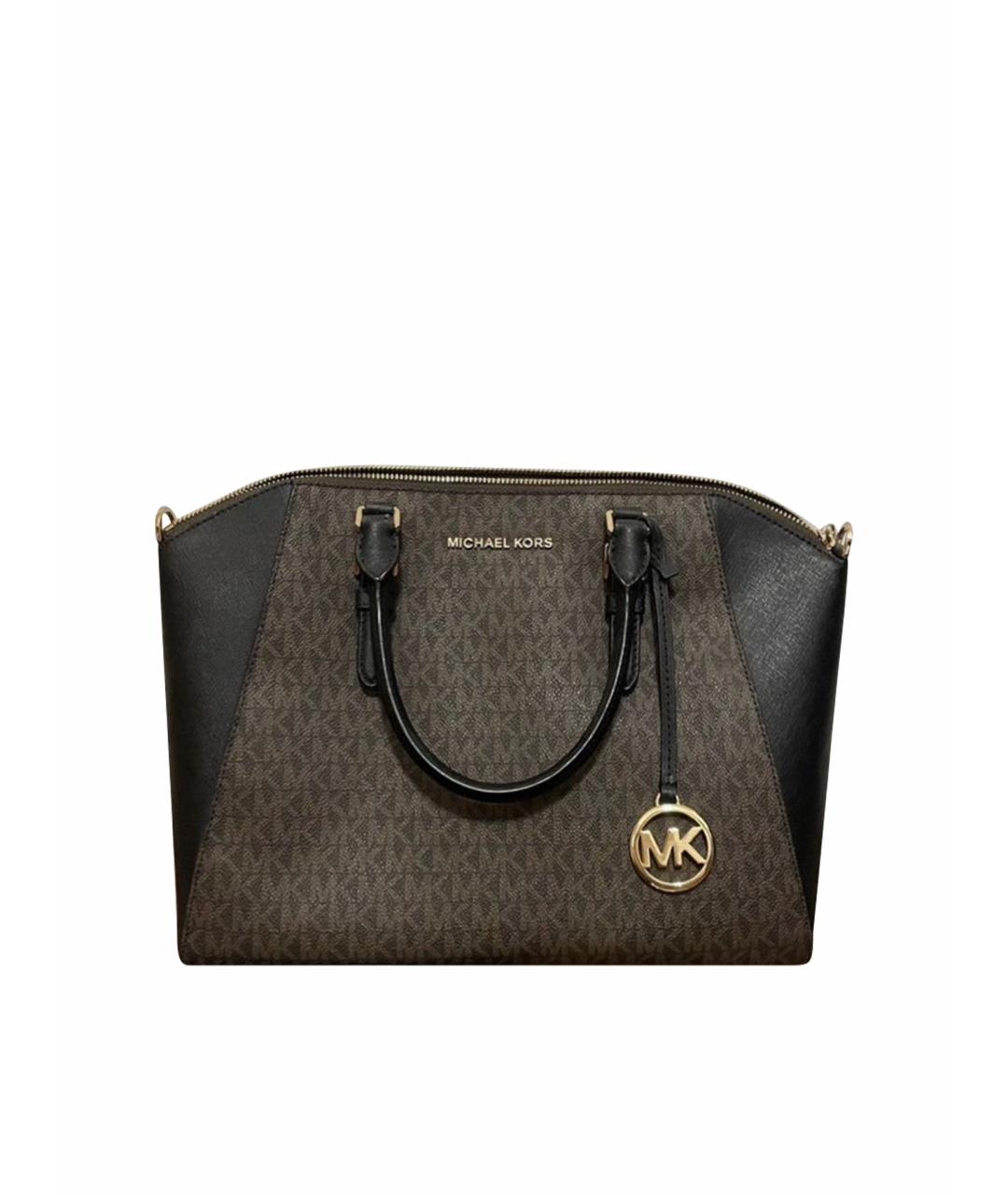 MICHAEL KORS Коричневая сумка тоут, фото 1