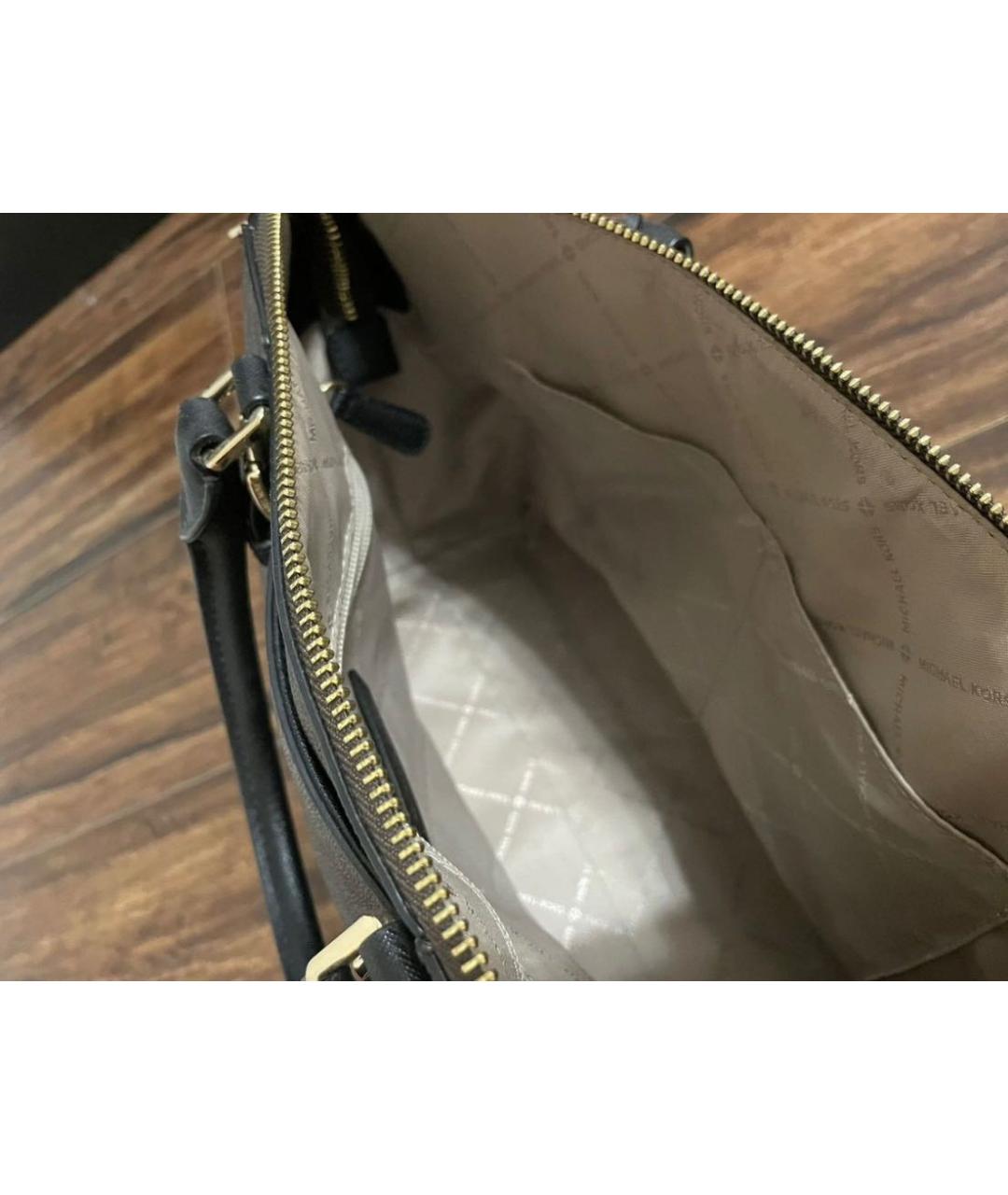 MICHAEL KORS Коричневая сумка тоут, фото 5