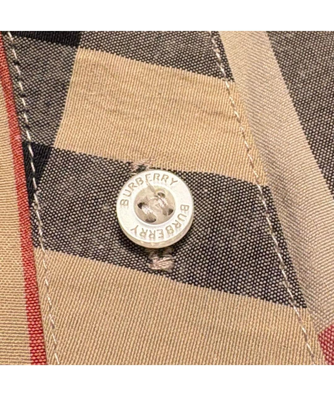 BURBERRY Мульти хлопковая рубашка, фото 5