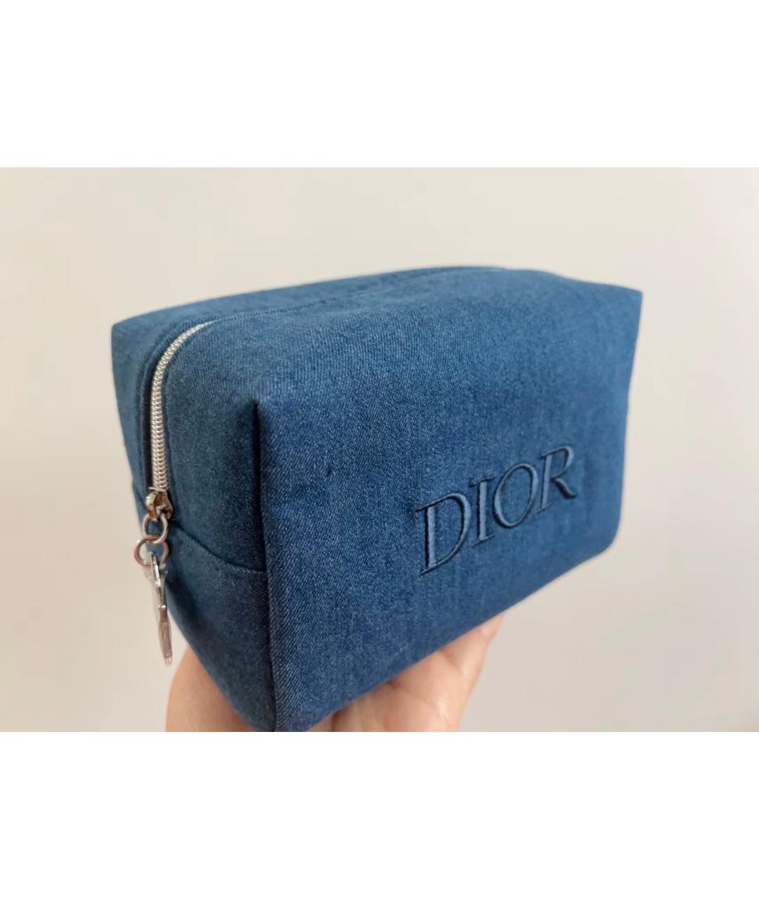 DIOR BEAUTY Темно-синяя тканевая косметичка, фото 3