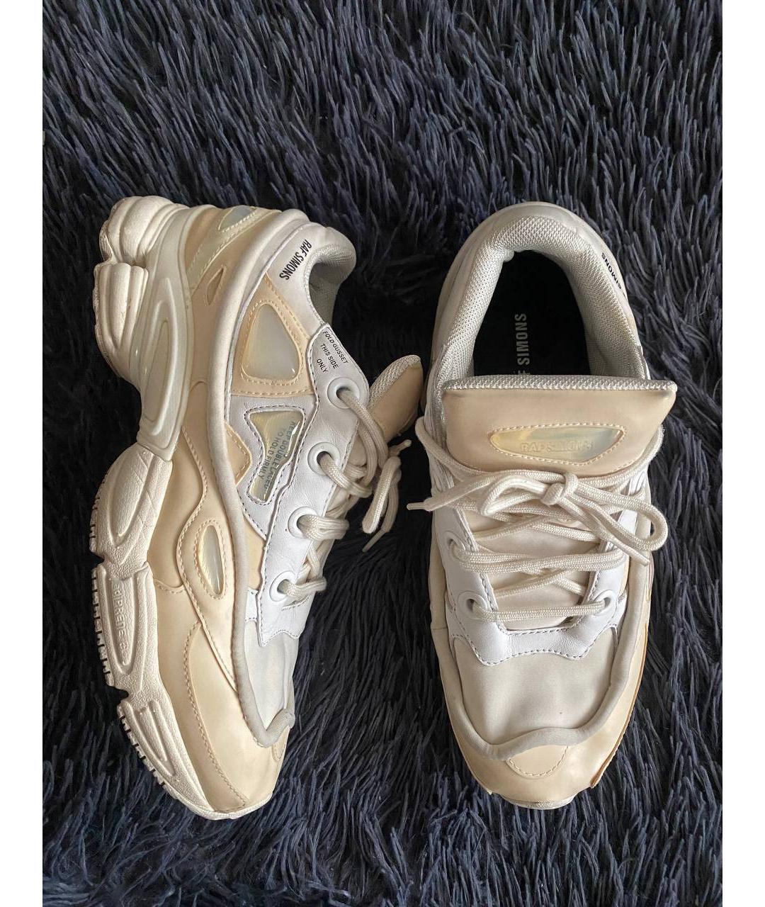RAF SIMONS Бежевые низкие кроссовки / кеды, фото 8
