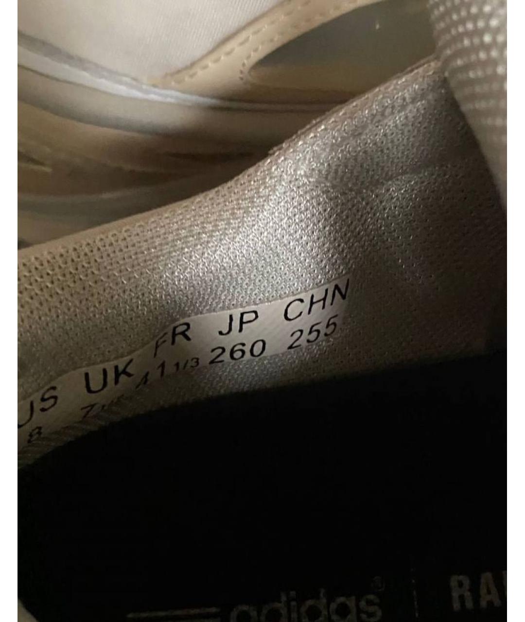 RAF SIMONS Бежевые низкие кроссовки / кеды, фото 7