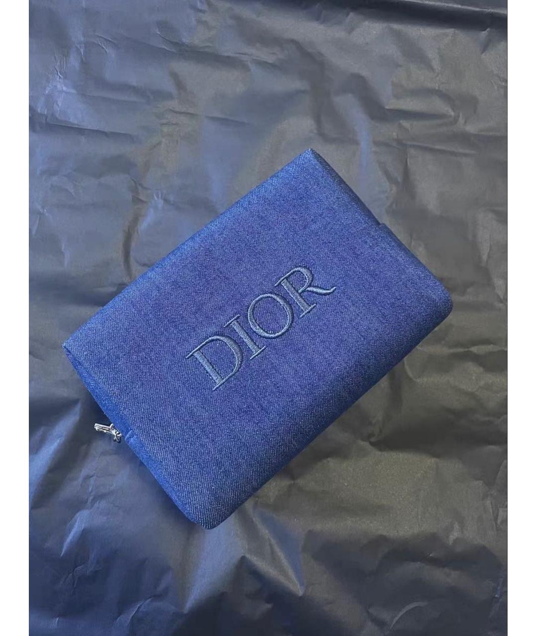 DIOR BEAUTY Темно-синяя тканевая косметичка, фото 2