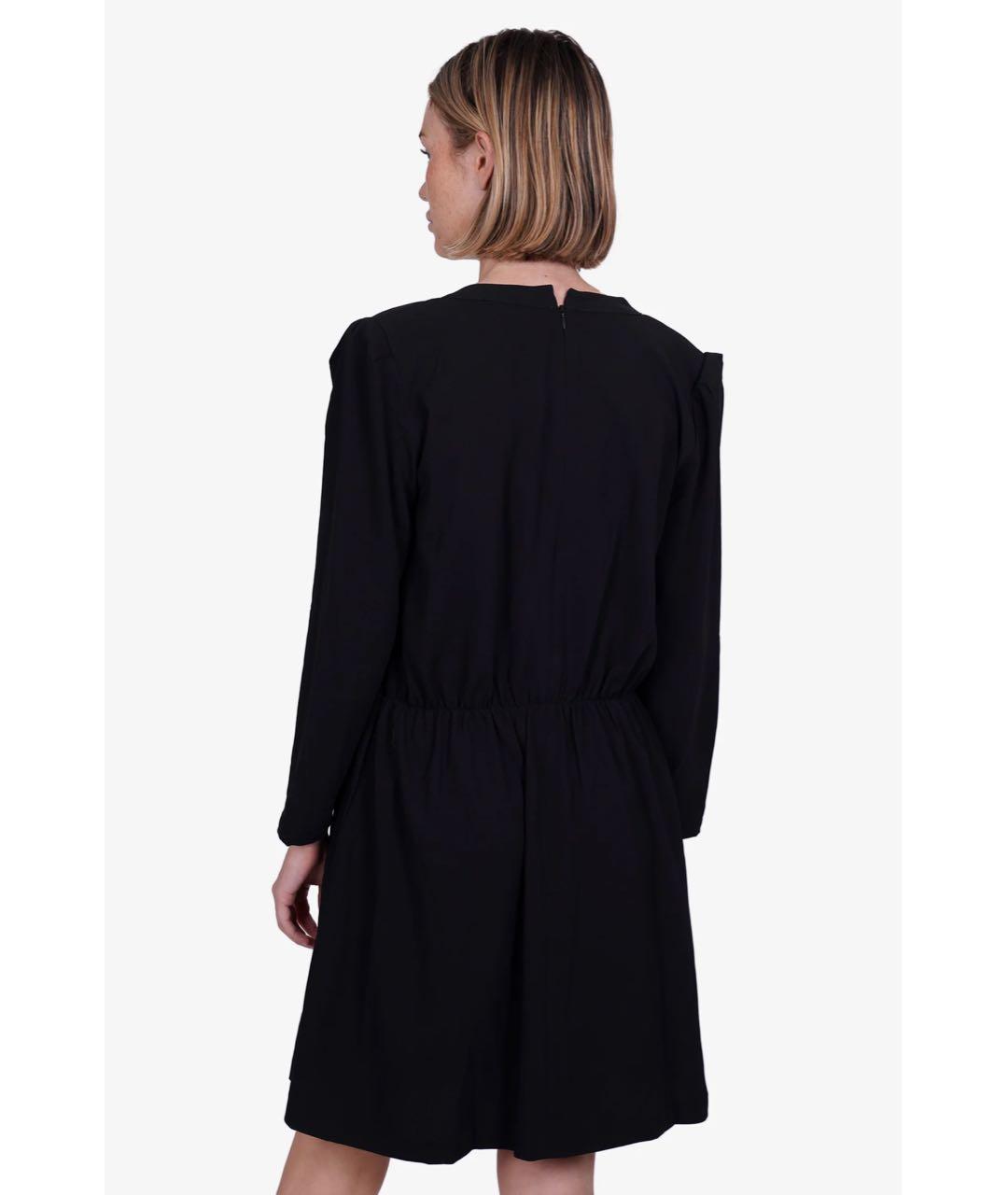 SONIA RYKIEL Черное полиэстеровое платье, фото 7