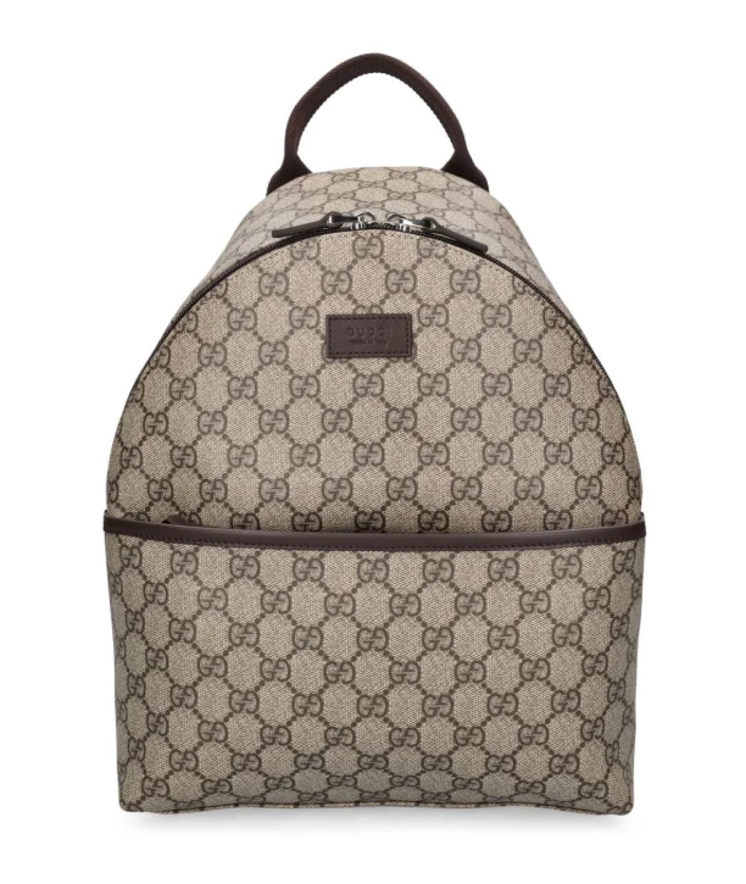 GUCCI Коричневый рюкзак, фото 1