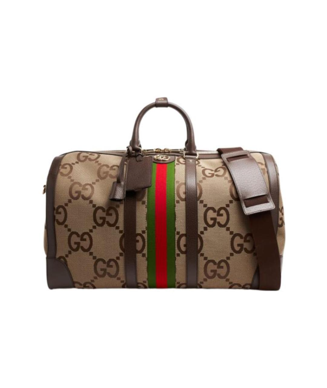 GUCCI Бежевая барсетка, фото 1