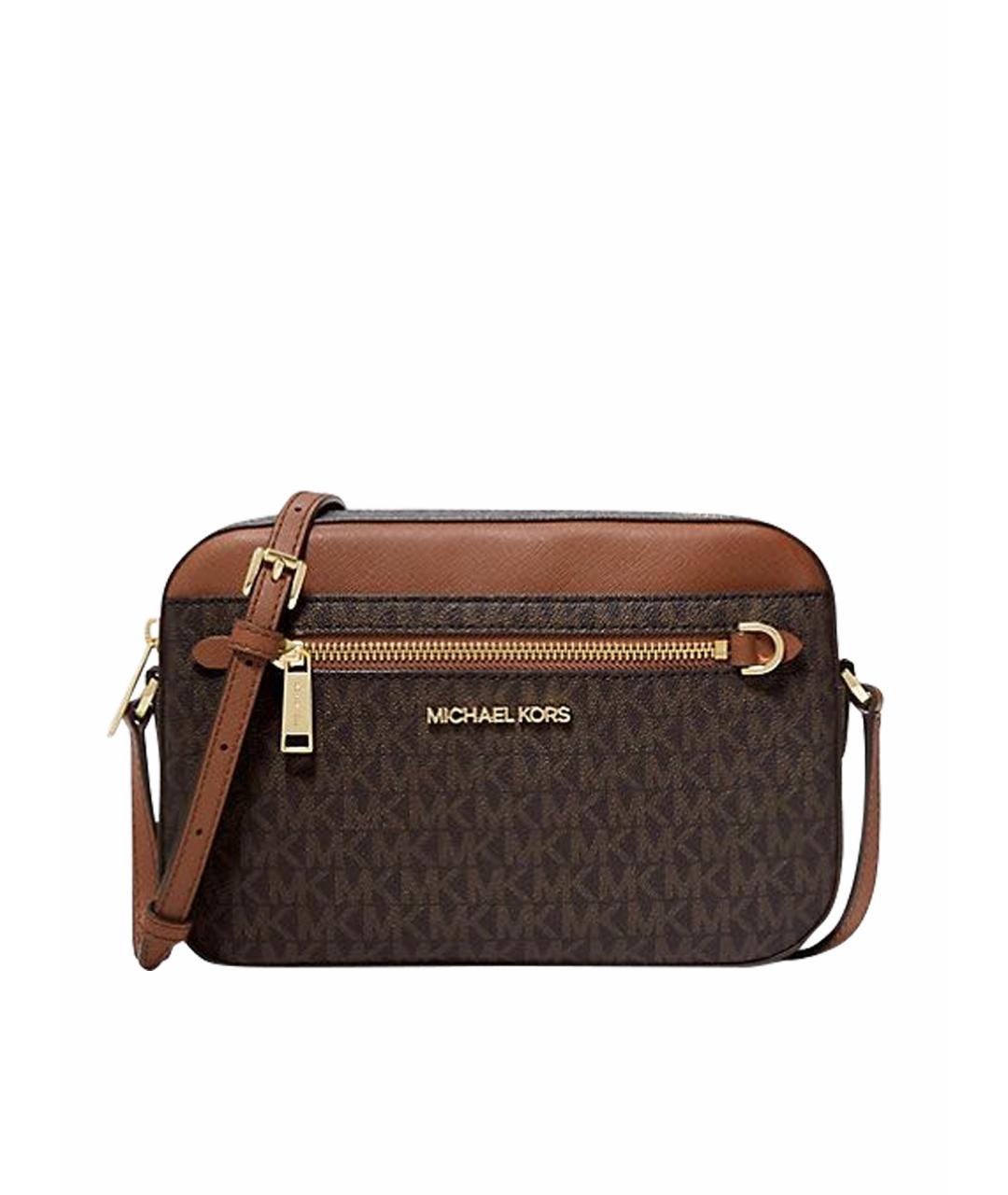 MICHAEL KORS Коричневая сумка через плечо, фото 1