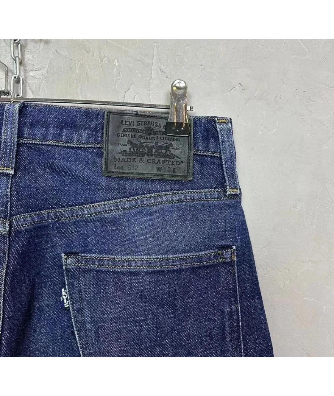 LEVI'S Темно-синие джинсы скинни, фото 5