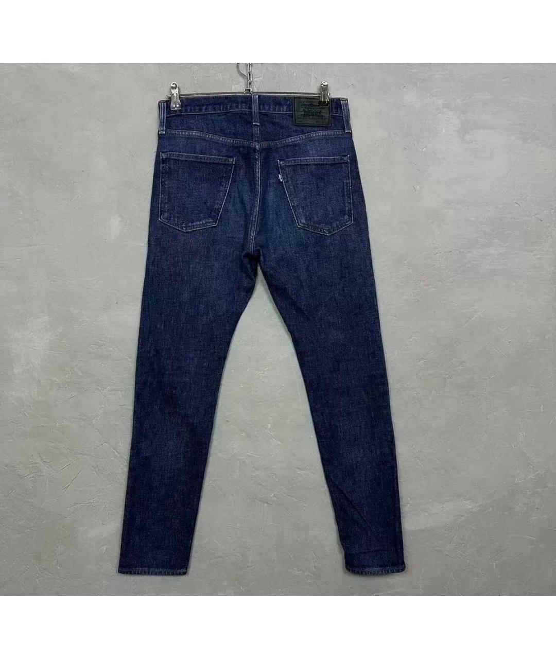 LEVI'S Темно-синие джинсы скинни, фото 2