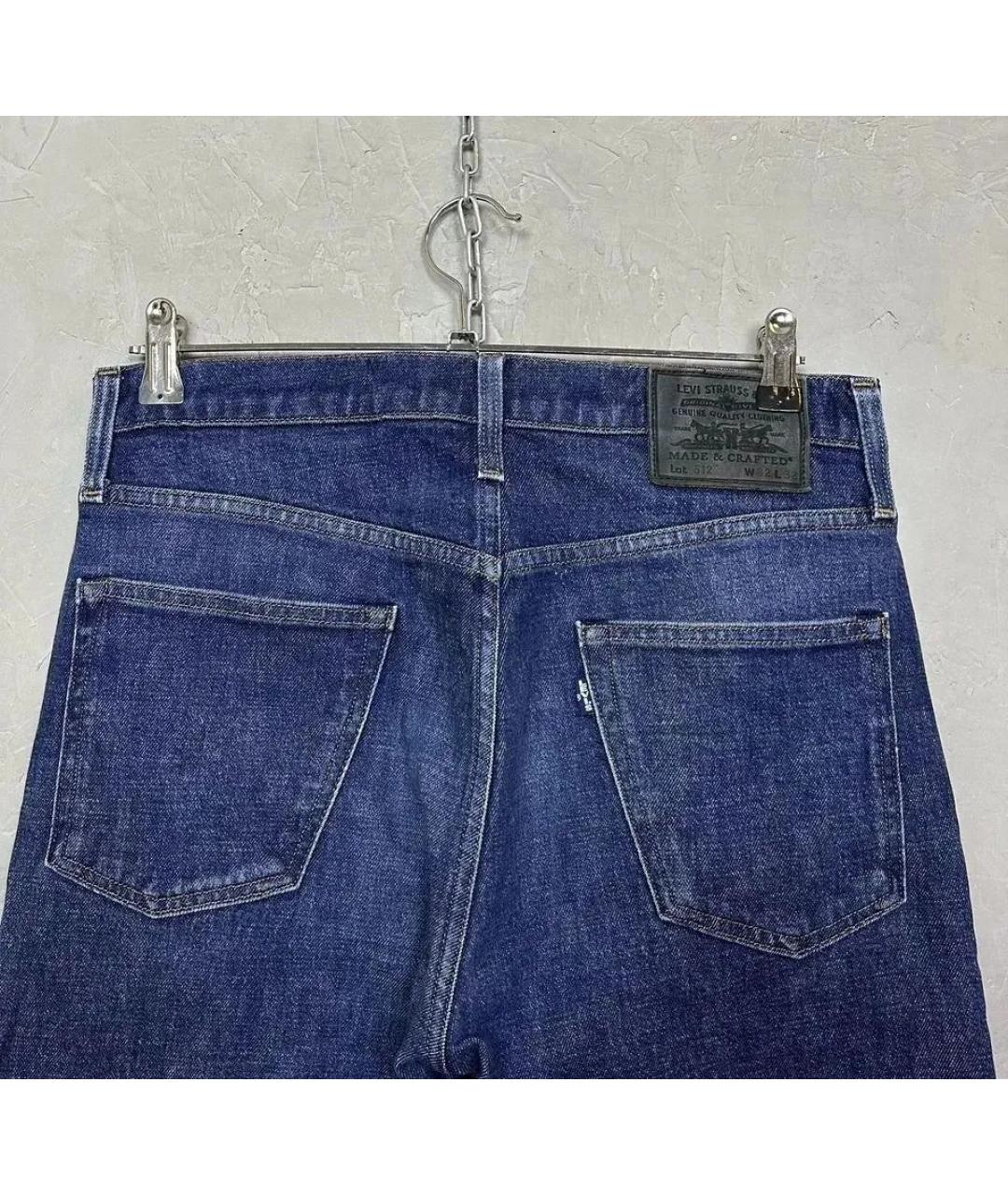 LEVI'S Темно-синие джинсы скинни, фото 3