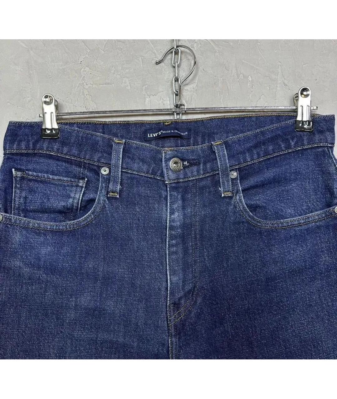 LEVI'S Темно-синие джинсы скинни, фото 4