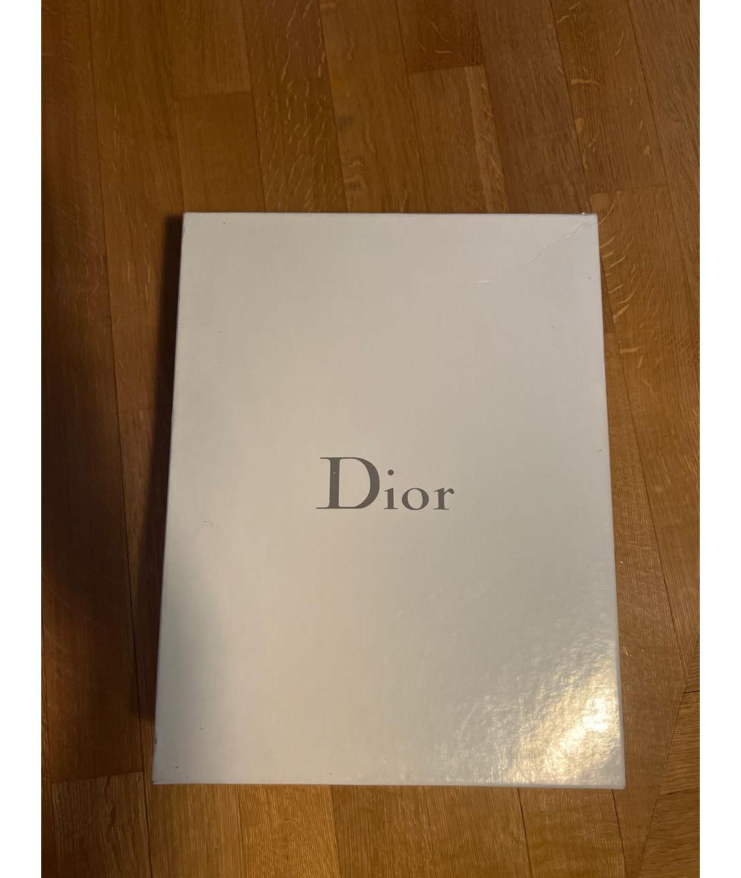 CHRISTIAN DIOR Черные замшевые сапоги, фото 5