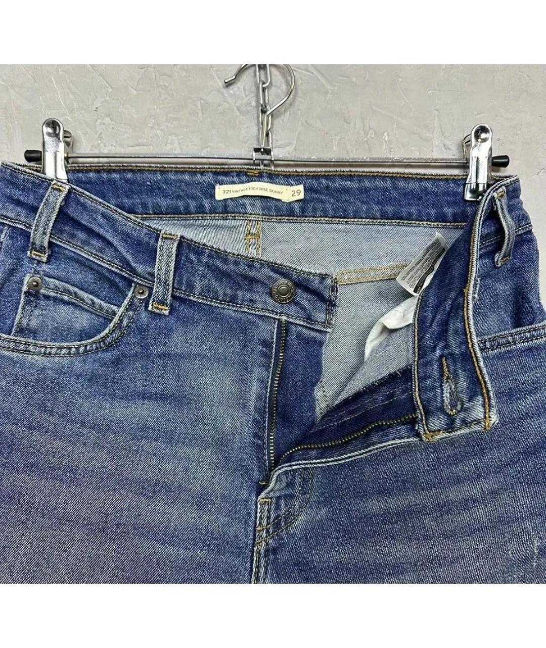 LEVI'S Синие джинсы слим, фото 6