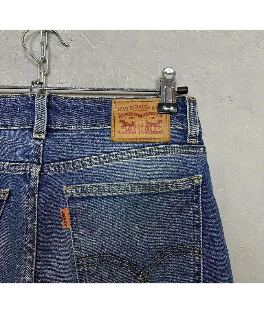 LEVI'S Синие джинсы слим, фото 4