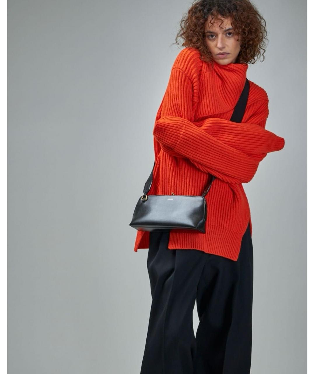 JIL SANDER Красный джемпер / свитер, фото 3