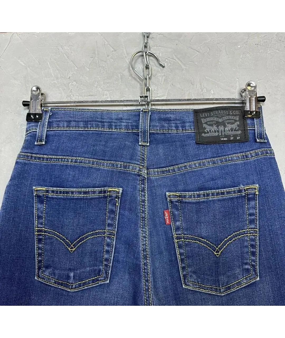 LEVI'S Синие джинсы слим, фото 3